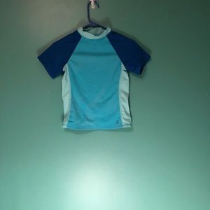Kids Lands end swim shirt
